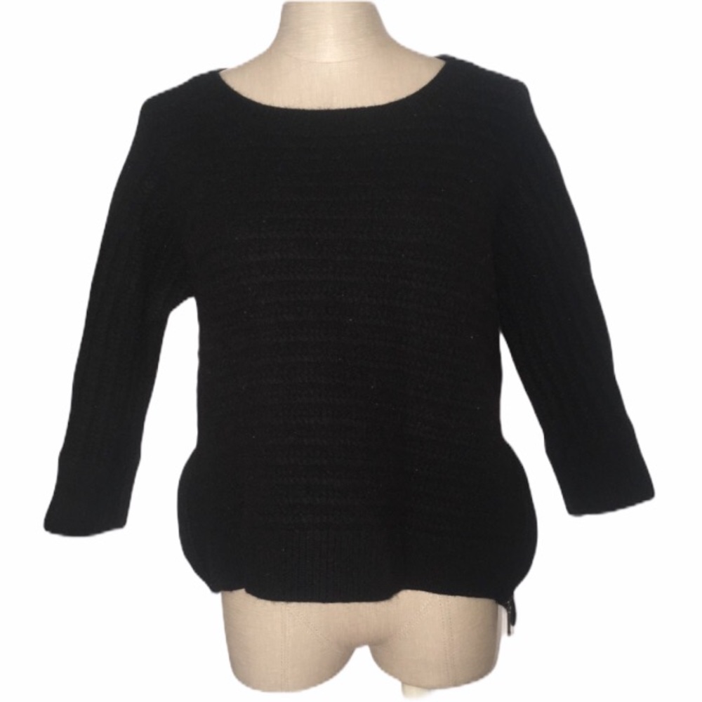 Garnet Hill Womens Knitted Top Sz M